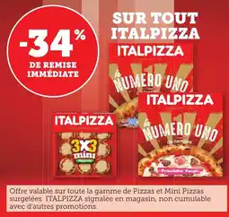 Bi1 Sur tout italpizza offre