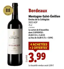 Lidl Montagne-Saint-Émilion offre