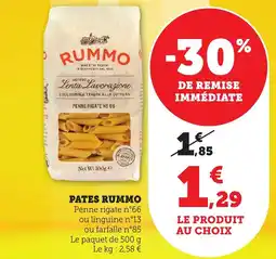 Bi1 Pates rummo offre