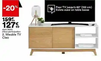 BUT Meuble Tv Cleo offre
