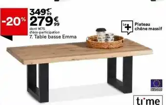 BUT Table Basse Emma Time offre