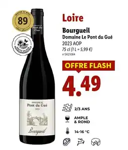 Lidl Loire Bourgueil offre