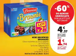 Bi1 Mini brownies brossard offre