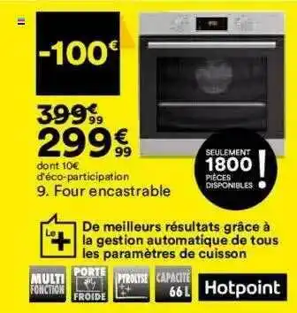 BUT Four Encastrable Hotpoint offre