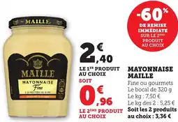 Bi1 Mayonnaise maille offre