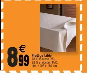 Cora x Carrefour Protège Table offre