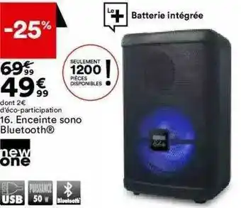 BUT Enceinte Sono Bluetooth New One offre