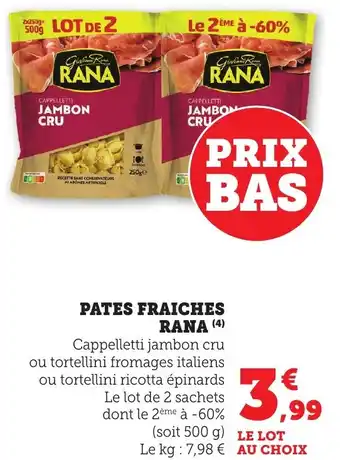 Bi1 Pates fraiches rana offre