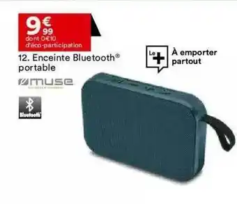 BUT Enceinte Bluetooth Muse offre