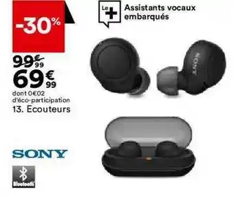 BUT écouteurs Sony offre