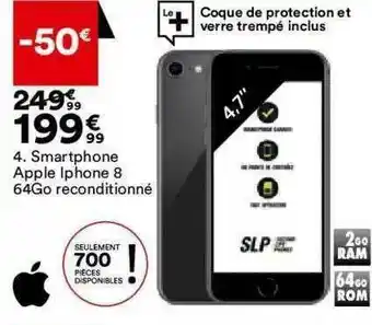 BUT Smartphone Apple Iphone 8 64Go Reconditionné offre