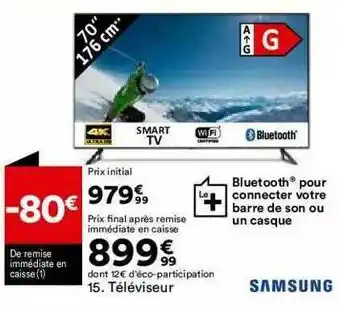 BUT Téléviseur Samsung offre