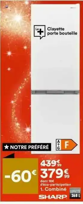 BUT Combiné Sharp offre