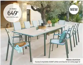 Maxi Bazar La table offre