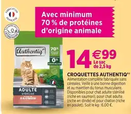 Delbard AUTHENTIQ' Croquettes offre