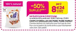 Delbard PURE FAMILY Chips d’oreilles de porc pure family offre