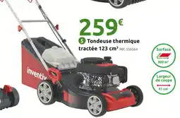 Mr Bricolage INVENTIV Tondeuse thermique tractée 123 cm³ offre