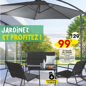 Stokomani LE SALON DE JARDIN offre