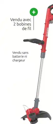 Mr Bricolage INVENTIV Coupe-bordures sur batterie 20 v offre