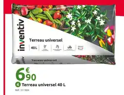 Mr Bricolage inventiv Terreau universel 40 L offre