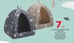 Stokomani Le coussin pour chat cocon offre