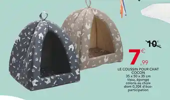 Stokomani Le coussin pour chat cocon offre