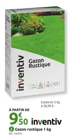 Mr Bricolage INVENTIV Gazon rustique 1 kg offre