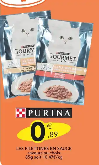 Stokomani PURINA Les filettines en sauce offre