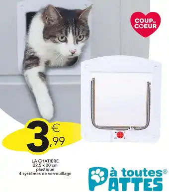 Stokomani À TOUTES PATTES La chatière offre