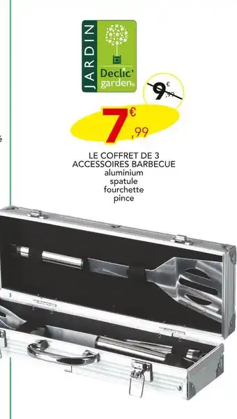 Stokomani LE COFFRET DE 3 ACCESSOIRES BARBECUE offre