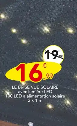 Stokomani LE BRISE VUE SOLAIRE offre