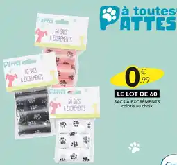 Stokomani À TOUTES PATTES Sacs à excréments offre