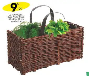 Stokomani Le potager + sac non-tissé offre