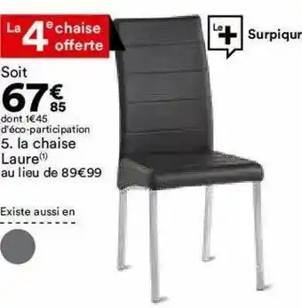 BUT La Chaise Laure offre