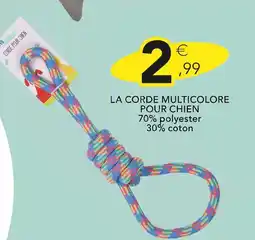 Stokomani La corde multicolore pour chien offre