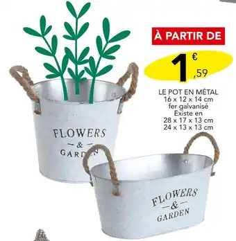 Stokomani LE POT EN MÉTAL offre