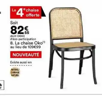 BUT La Chaise Oko offre