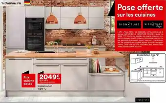 BUT Cuisine Iris Signature offre