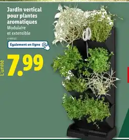 Lidl Parkside Jardin vertical pour plantes aromatiques offre