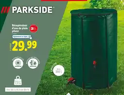 Lidl Parkside Récupérateur d’eau de pluie pliant offre