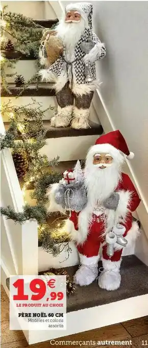 Hyper U Père Noël 60 Cm offre