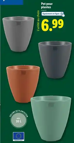 Lidl Parkside Pot pour plantes offre