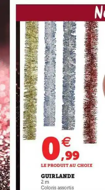 Hyper U Guirlande offre