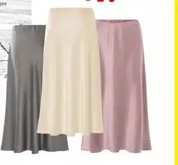 Lidl esmara Jupe en satin femme offre