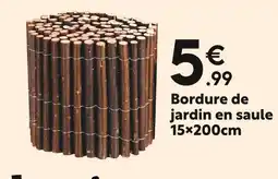 Maxi Bazar Bordure de jardin en saule offre