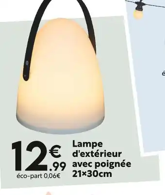 Maxi Bazar Lampe d'extérieur avec poignée offre