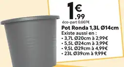 Maxi Bazar Pot Ronda 1,3L Ø14cm offre