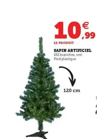 Hyper U Sapin Artificiel offre