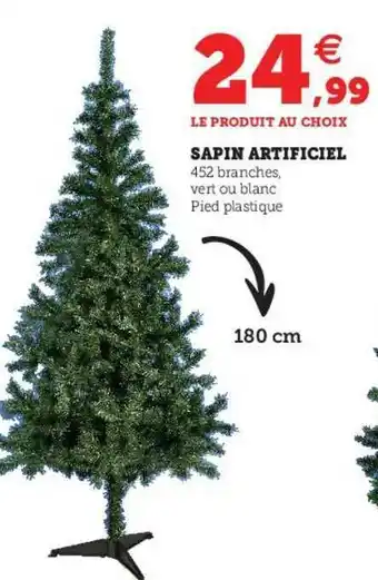 Hyper U Sapin Artificiel offre