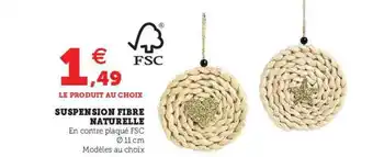 Hyper U Suspension Fibre Naturelle offre